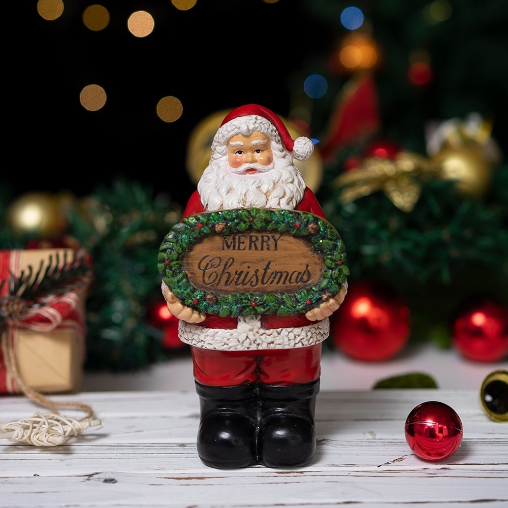 Home Xmas Decor Ideas - سانتا مضحك عيد الميلاد الديكور الراتنج