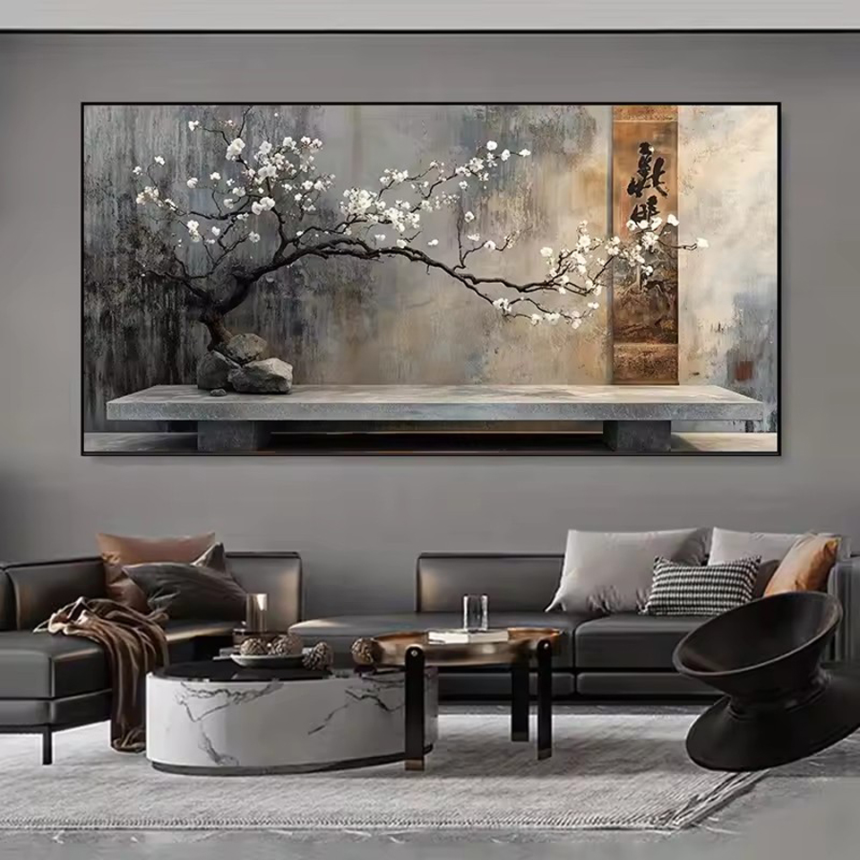 Home Decor Zen Style - طقم رسم بالألماس ثلاثي الأبعاد للبالغين،