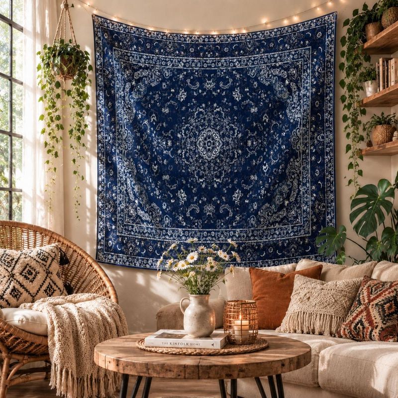 Home Decor Quotes On Wall - نسيج جداري من فيكاما بتصميم بوهو