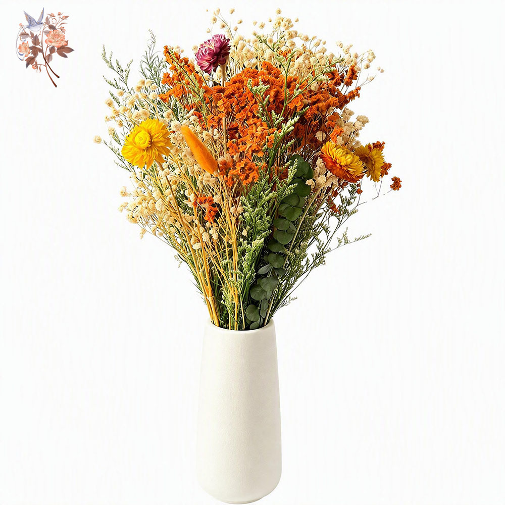 Dried Flower Bouquet - باقة زهور مجففة للخريف، عشب البامباس