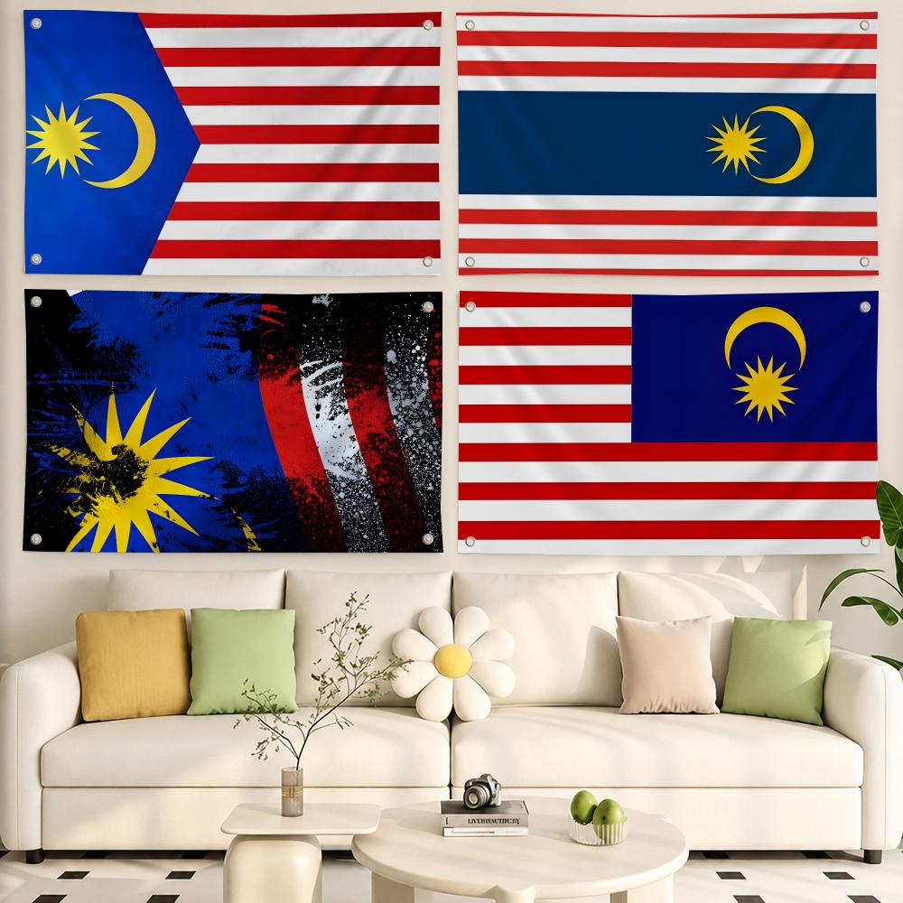 Home Decor Malaysia - علم ماليزيا، أعلام، غرفة، سكن طلابي،