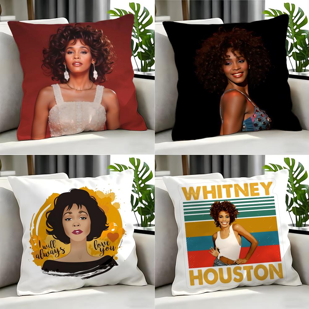 Home Decor Houston - غطاء وسادة مزين بتصميم مغنيات مثل