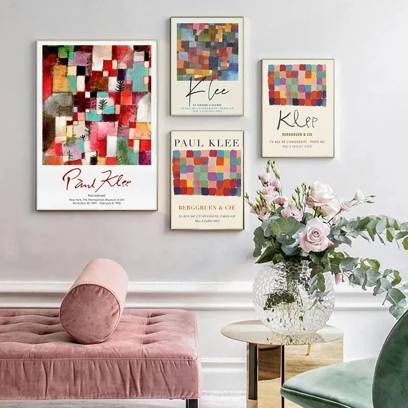Home Decor Minimalist Style - لوحات فنية جدارية بأسلوب معرض بول