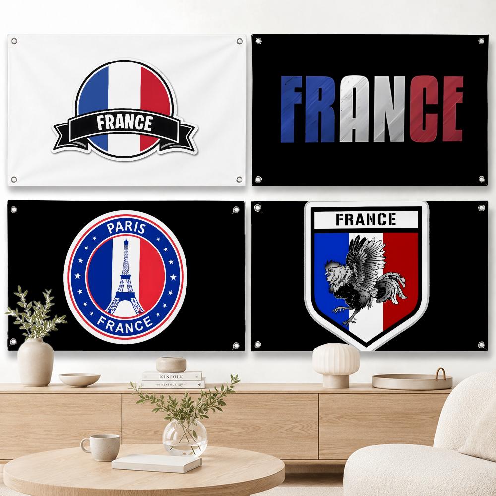 Home Decor Locations - علم فرنسا لتزيين المنزل والحديقة -