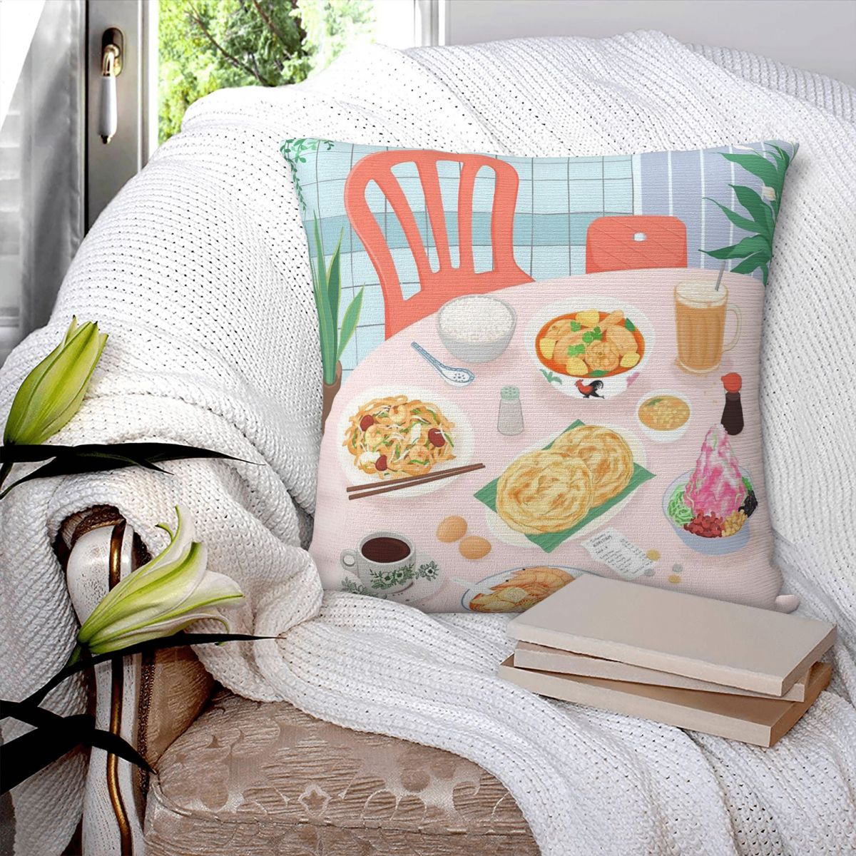 غطاء وسادة كوبيتيايم فود ماليز - مراجعة Home Decor Malaysia وسعره