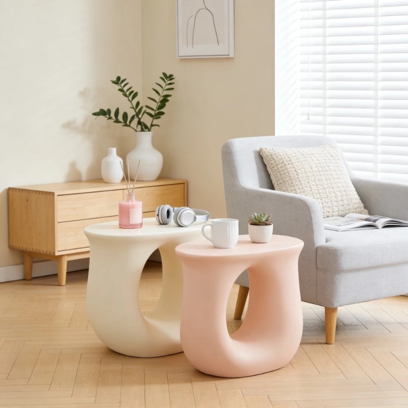 طاولة قهوة زاوية على شكل حرف U - مراجعة Home Decor Minimalist Style وسعره