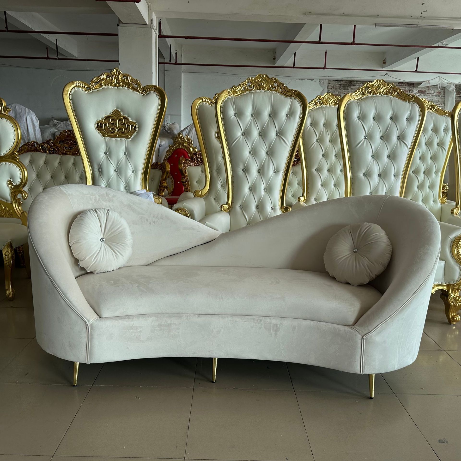 طقم أريكة زفاف فاخر للعروس وال - مراجعة Home Decor Furniture وسعره