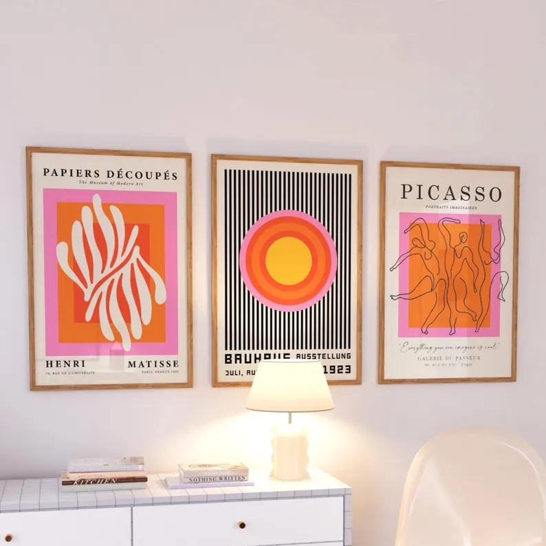 3 قطع من لوحات فنية حديثة بالل - مراجعة Home Decor Reviews وسعره