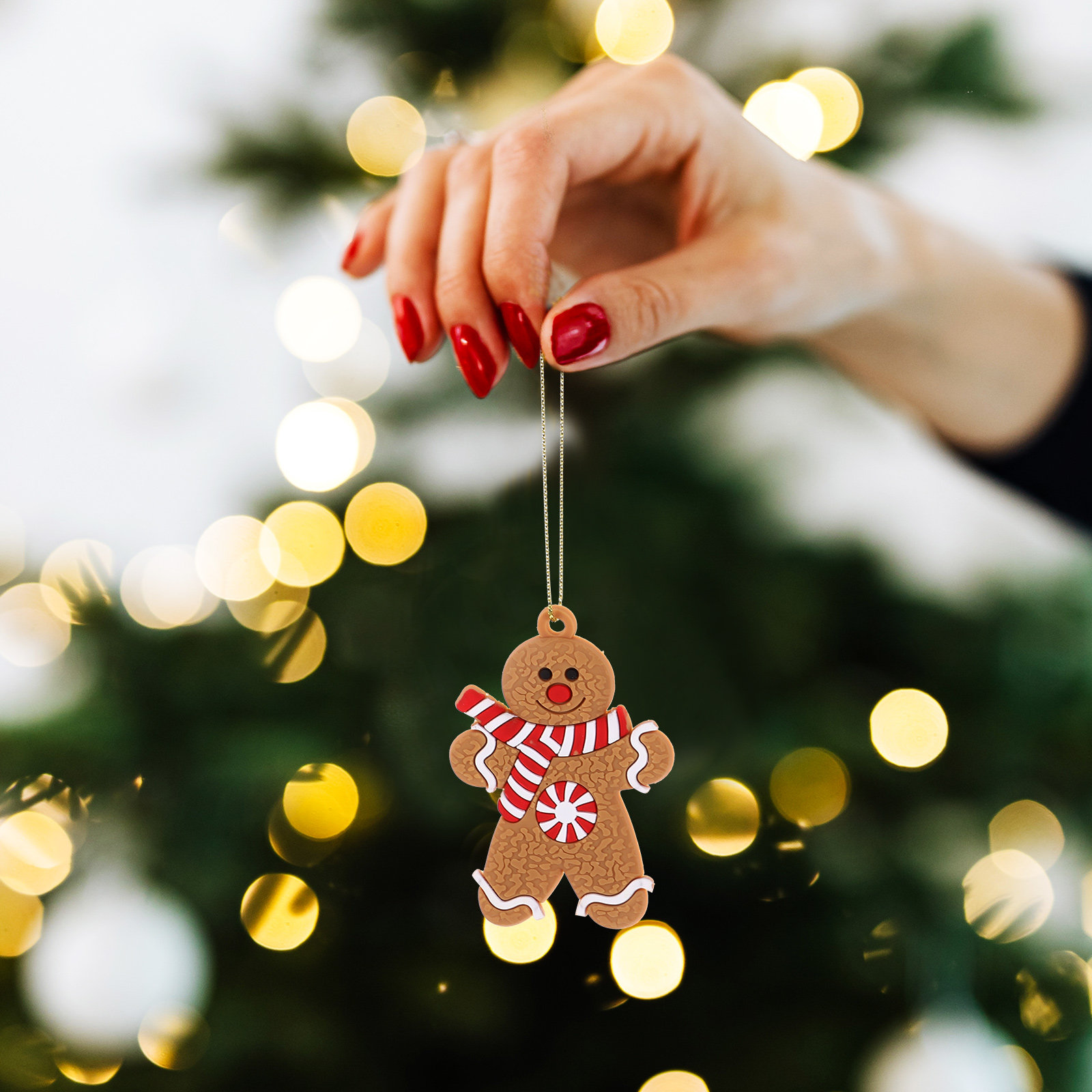 12 قطعة من زينة عيد الميلاد ال - مراجعة Home Xmas Decor Ideas وسعره