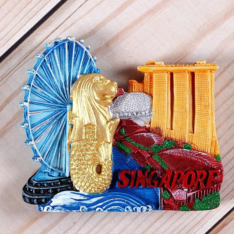 سنغافورة السفر Merlion تذكارية - مراجعة Home Decor Malaysia وسعره