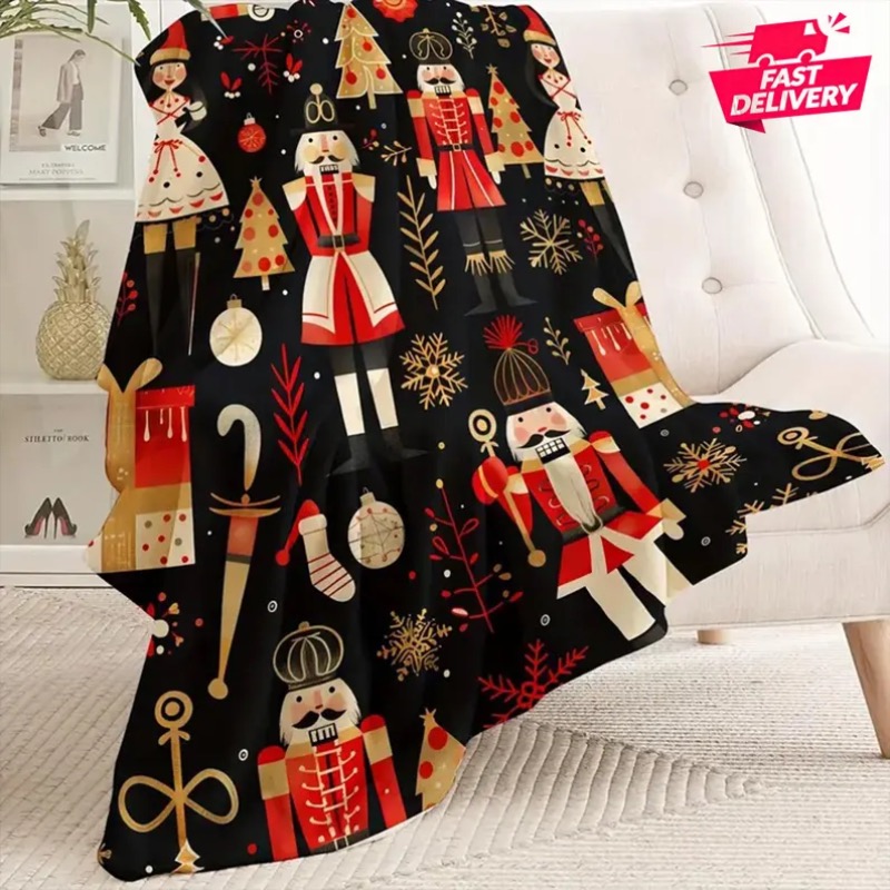 بطانية عيد الميلاد هدايا عطلة  - مراجعة Home Xmas Decor Ideas وسعره
