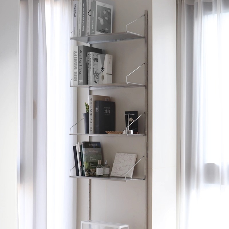 ‌ رف كتب على الحائط من الفولاذ - مراجعة Home Decor Minimalist Style وسعره