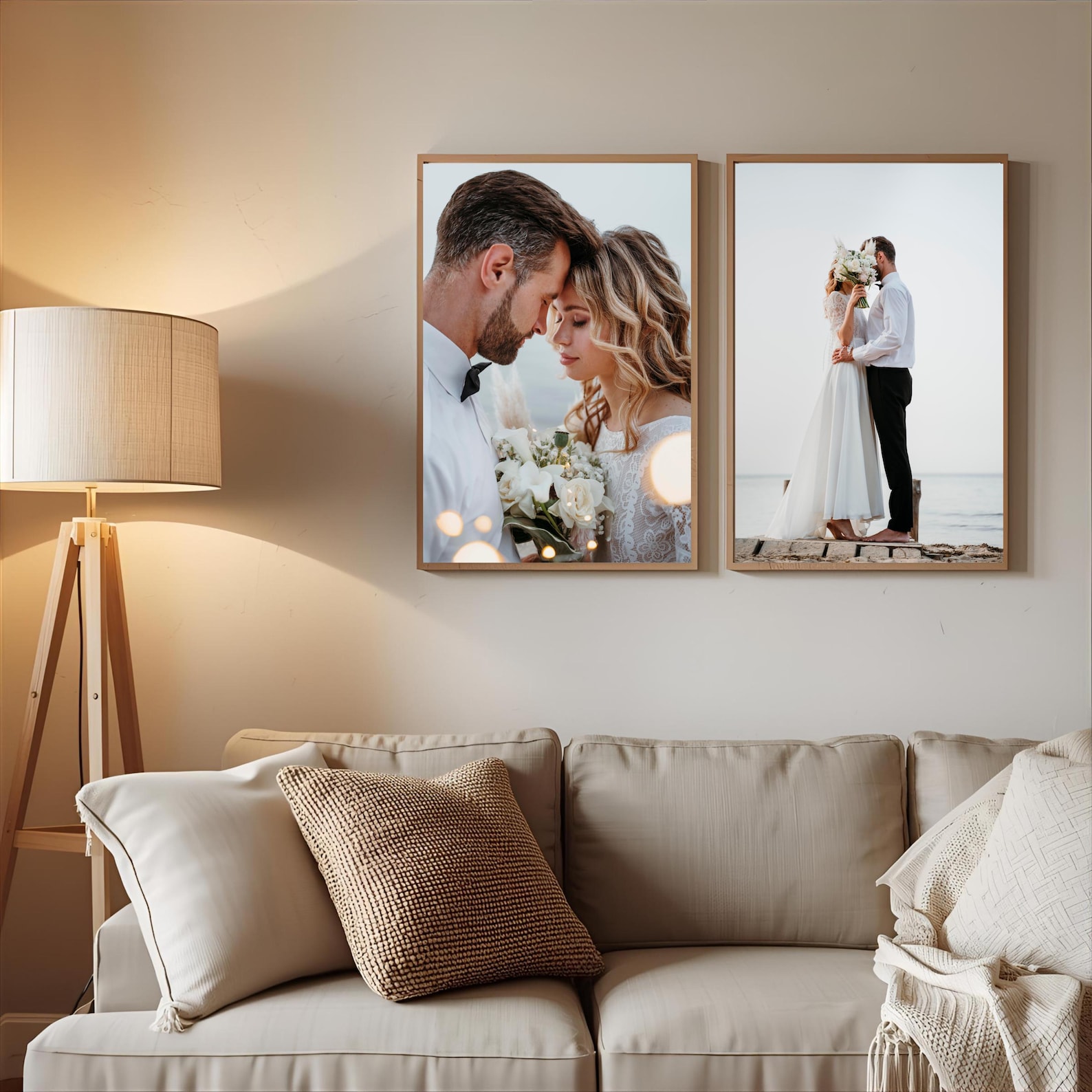 لوحة قماشية مخصصة بالصور، فن ج - مراجعة Home Decor Furniture وسعره
