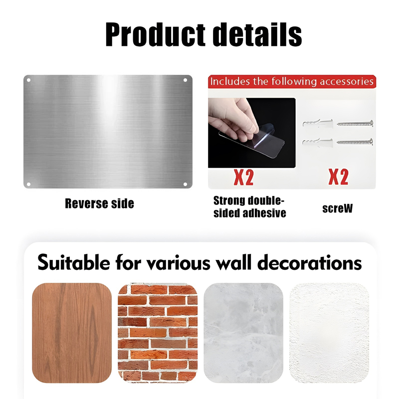 لوحة جدارية من الألومنيوم بتصم - مراجعة Home Decor Malaysia وسعره