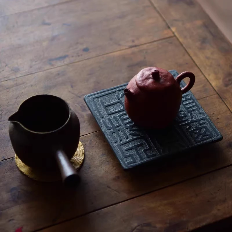 صينية شاي مربعة من الحجر، صيني - مراجعة Home Decor Zen Style وسعره