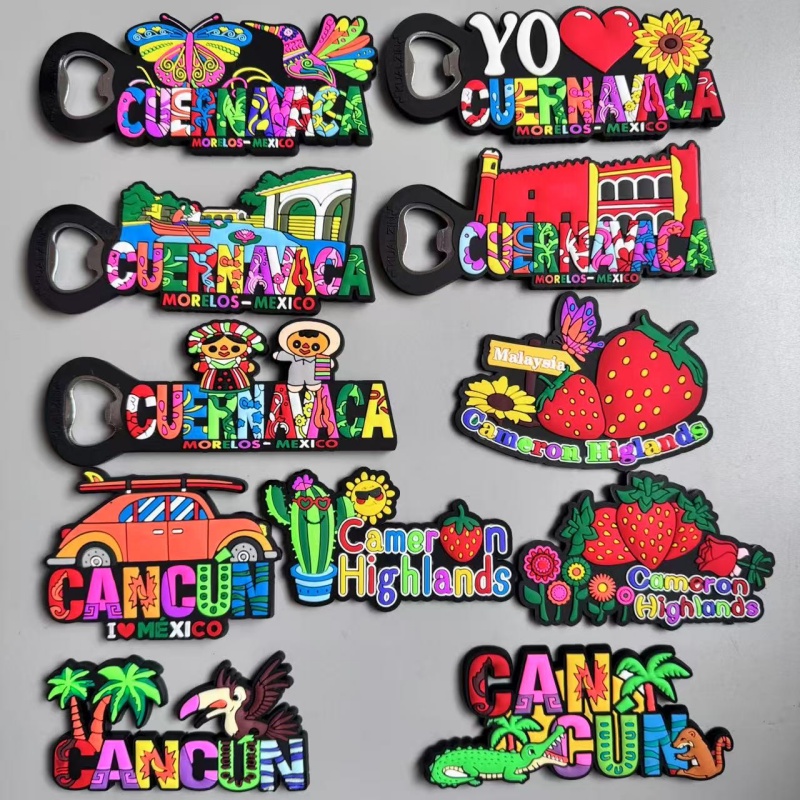 PVC مغناطيس الثلاجة Cancun Cue - مراجعة Home Decor Malaysia وسعره