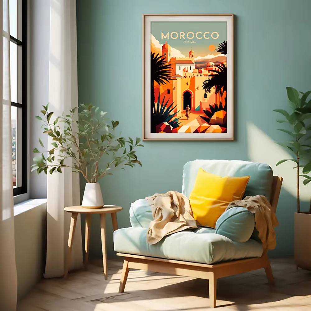 ملصق بوهيمي ملون مطبوع عليه اق - مراجعة Home Decor Quotes On Wall وسعره