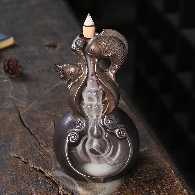 مبخرة سيراميك على شكل قرع بتصم - مراجعة Home Decor Zen Style وسعره