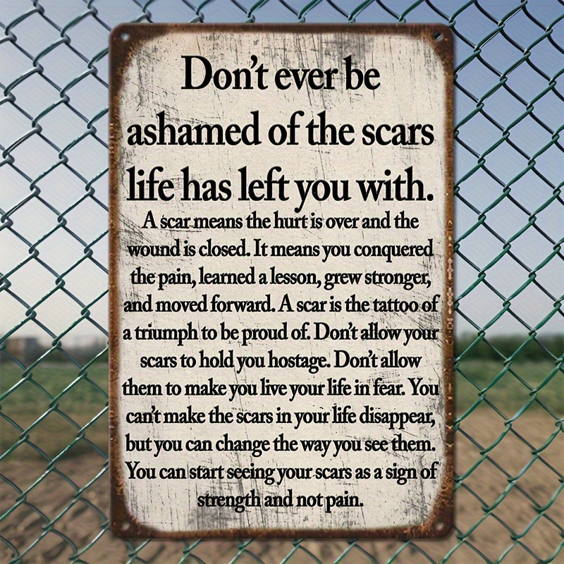 لافتة معدنية مسطحة ثنائية الأب - مراجعة Home Decor Quotes On Wall وسعره
