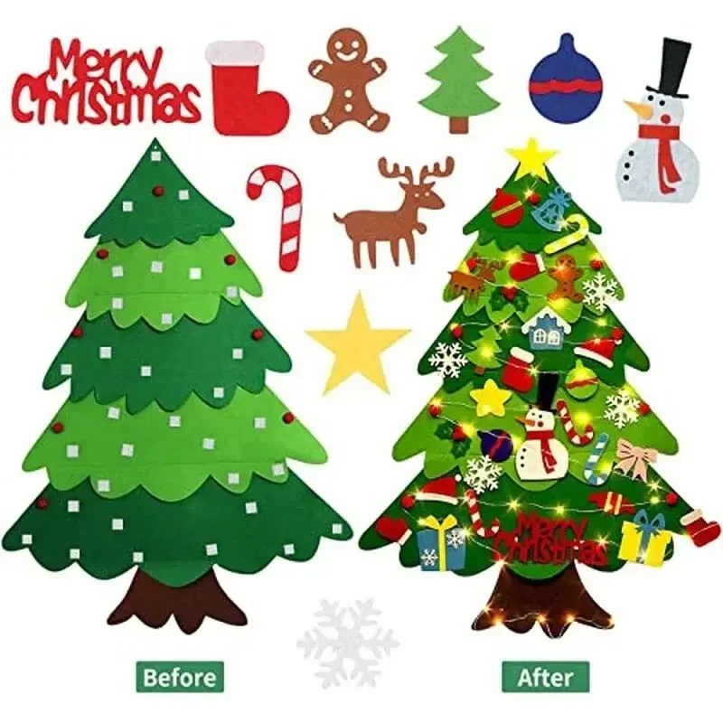 مجموعة شجرة عيد الميلاد للأطفا - مراجعة Home Xmas Decor Ideas وسعره